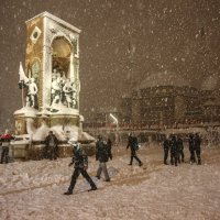 Snijeg u Istanbulu