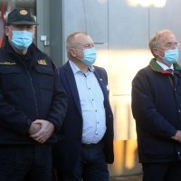 Ministar unutarnjih poslova Davor Božinović u službeni jednodnevni posjet primio slovenskog kolegu Aleša Hojsa