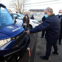 Ministar unutarnjih poslova Davor Božinović u službeni jednodnevni posjet primio slovenskog kolegu Aleša Hojsa