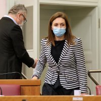 Zagreb: Nastavak 10. sjednice Hrvatskoga sabora