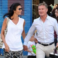 David Coulthard i Karen Minier