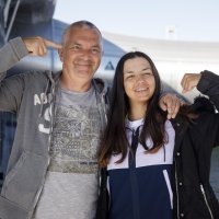 Petra Marčinko i otac Vjeko