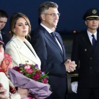 Ana Maslać Plenković i Andrej Plenković