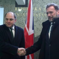 Ministar Banožić primio ministra obrane Velike Britanije i Sjeverne Irske