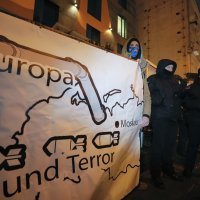 Prosvjed protiv izgradnje Sjevernoj toka 2 u Ukrajini