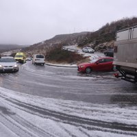 Klis: Hladna fronta donijela snježni pokrivač