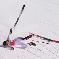 Nina O'Brien, skijašica, veleslalom, pad, Olimpijske igre 2022., 7.2.2022.