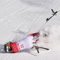 Nina O'Brien, skijašica, veleslalom, pad, Olimpijske igre 2022., 7.2.2022.