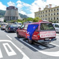 Novi Zeland prosvjed