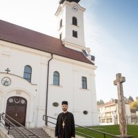 Protojerej-stavrofor Saša Kuzmanović u vukovarskoj crkvi Sv. Nikole