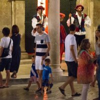 Perišić i Kalinić sa suprugama u Dubrovniku 2016.