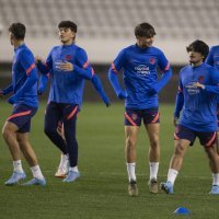 Juniori Atletica na treningu uoči utakmice s Hajdukom