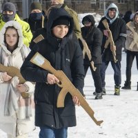 Vojni trening za civile u Ukrajini
