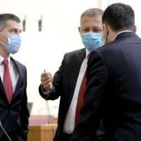 Nikša Vukas, Krešo Beljak i Davor Bernardić