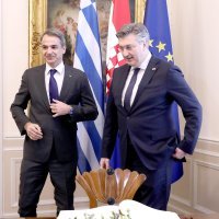 Andrej Plenković primio premijera Grčke Kyriakosa Mitsotakisa