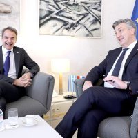Andrej Plenković primio premijera Grčke Kyriakosa Mitsotakisa