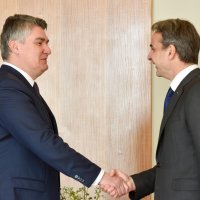 Zoran Milanović sastao se s grčkim premijerom Kyriakosom Mitsotakisom