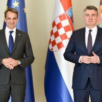 Zoran Milanović sastao se s grčkim premijerom Kyriakosom Mitsotakisom