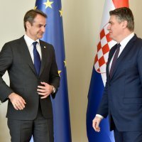 Zoran Milanović sastao se s grčkim premijerom Kyriakosom Mitsotakisom