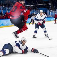 SAD - Kanada, hokej, ZOI Peking 2022.