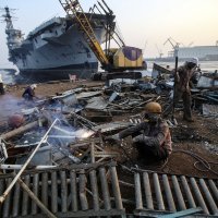 Prvi Vikrant 2014. je razrezan u dijelove