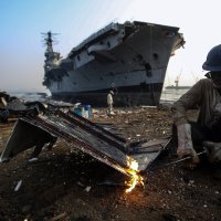 Prvi Vikrant 2014. je razrezan u dijelove