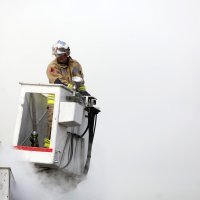 Požar na autobusnom kolodvoru u Sarajevu