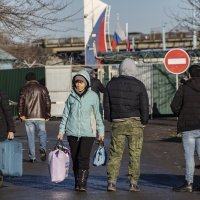 Izbjeglice na granici s Rusijom