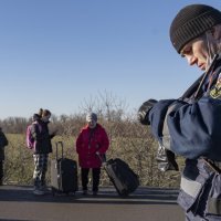 Izbjeglice na granici s Rusijom
