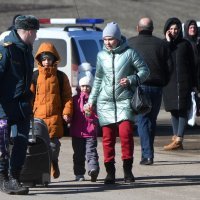 Izbjeglice na granici s Rusijom