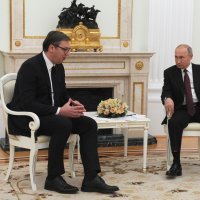 Aleksandar Vučić i Vladimir Putin