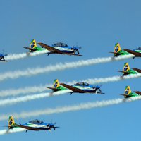 Super Tucana koristi i brazilska akrobatska skupina Smoke Squadron