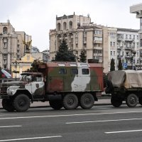 Ukrajinska vojska na ulicama Kijeva