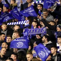 NK Dinamo - FC Sevilla, navijači na Maksimiru, 24.2.2022.