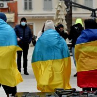Splitski Ukrajinci na Rivi prosvjeduju protiv rata u Ukrajini
