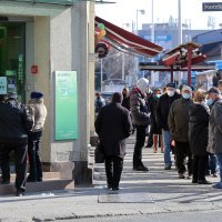 Redovi ispred Sberbanke