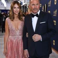 Christine Baumgartner i Kevin Costner