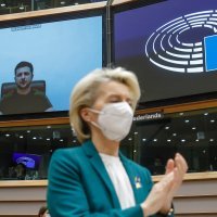 Obraćanje Zelenskog u Europskom parlamentu