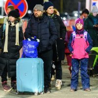 Ukrajinske izbjeglice na granici sa Slovačkom