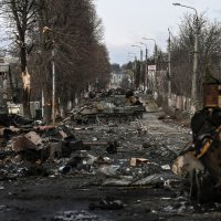 Skladište u Buči, zapadno od Kijeva