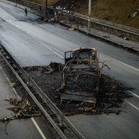 Skladište u Buči, zapadno od Kijeva