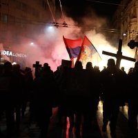 Proruski prosvjed u Beogradu