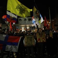 Proruski prosvjed u Beogradu