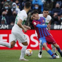 La liga: Elche - Barcelona, 6.3.2022.