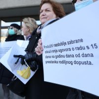 Ženska sekcija SSSH organizirala javnu akciju Zakon o radu po mjeri žene