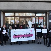 Ženska sekcija SSSH organizirala javnu akciju Zakon o radu po mjeri žene