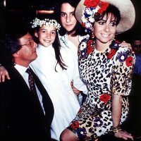 Alessandra i Allegra Gucci s roditeljima