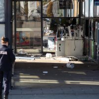 Raznesen bankomat u Sesvetama