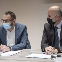 Zagreb: Sastanak Tomislava Tomaševića i Ivana Paladine