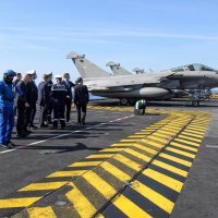 Andrej Plenković na nosaču aviona 'Charles de Gaulle'